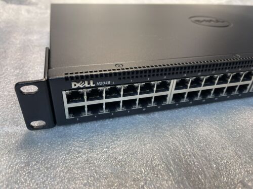 N2048 Dell EMC PowerSwitch 48 Ports GE Layer 3, 2x SFP+ Uplink