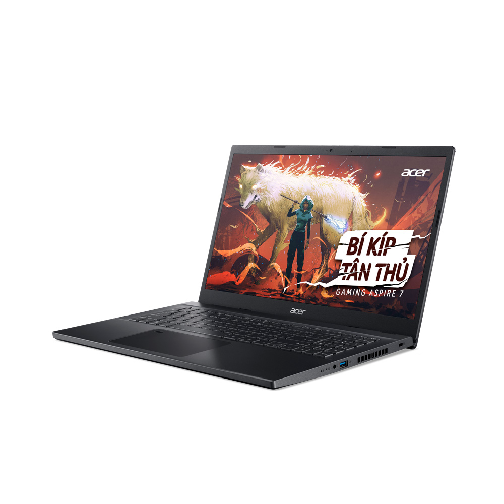 Laptop Gaming Acer Aspire 7 A715-76G-5806 - NH.QMFSV.002 (Core i5-12450H | RTX 3050 | 15.6 inch FHD, IPS, 144Hz | 16GB | 512GB SSD, Win 11 | Vỏ Nhôm)