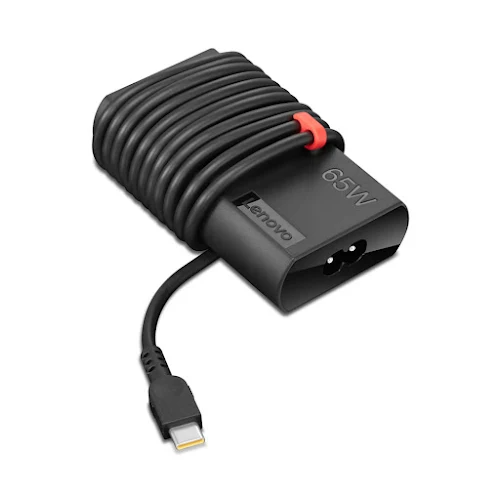 Adaptor sạc laptop chính hãng Lenovo ThinkPad 65W Slim AC Adapter (USB Type-C) -  EU/INA/VIE/ROK (4X20V24678)