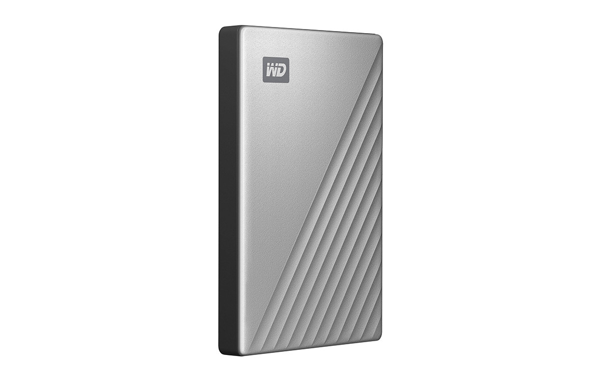 Ổ cứng di động HDD Western Digital My Passport Ultra 1TB 2.5" USB C - WDBC3C0010BSL-WESN (Bạc)