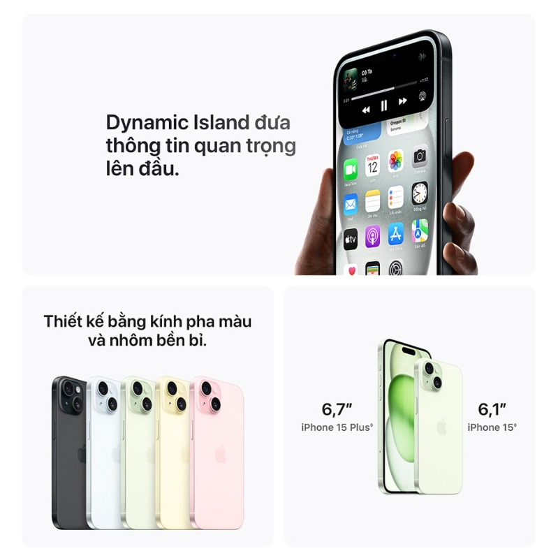 IPhone 15 256GB - Đen