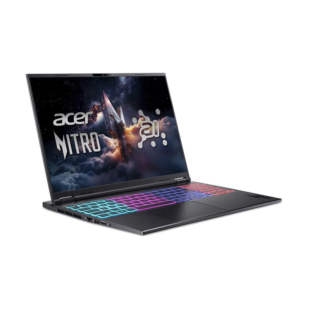 Laptop Acer Gaming Nitro V 16 AI ProPanel ANV16S-61-R7KQ NH.QXPSV.001 (AMD Ryzen AI 5 340 | RTX 5060 8GB | 16 inch FHD+ 180Hz | 16GB | 512GB | Win 11 | Đen)