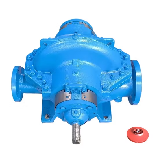 Máy bơm nước công nghiệp chất lượng cao, hút kép, vỏ tách rời, nằm ngang