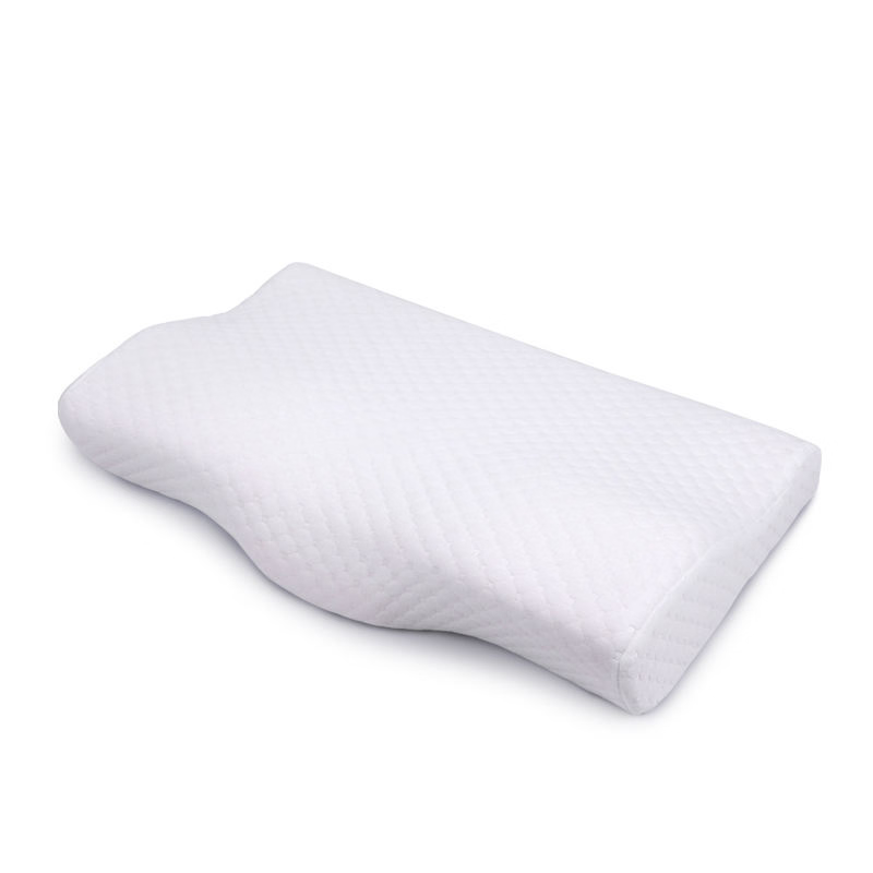 Gối kê cổ định hình chỉnh hình, chất liệu polyester, mút hoạt tính, có khóa kéo