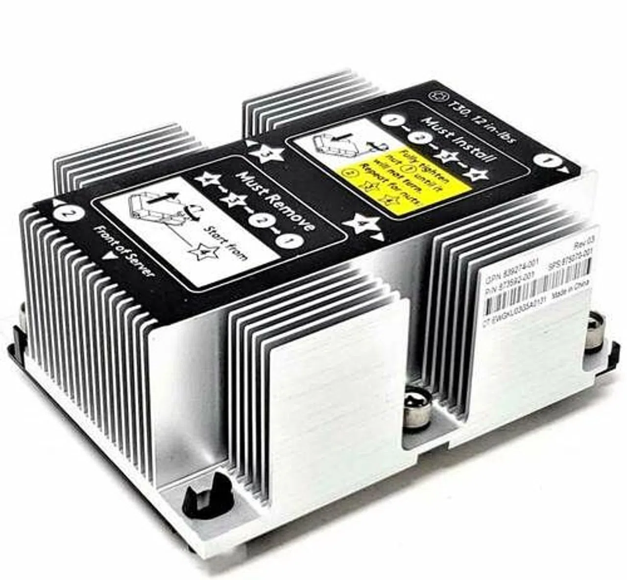 Bộ tản nhiệt HPE DL360 Gen10+ Stnd Heat Sink Kit