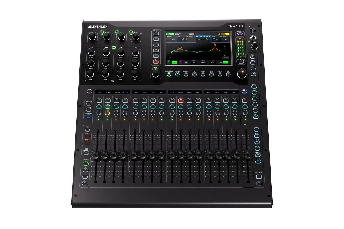 Mixer Allen & Heath Qu-5D (Digital, 36 kênh, Cổng Slink )