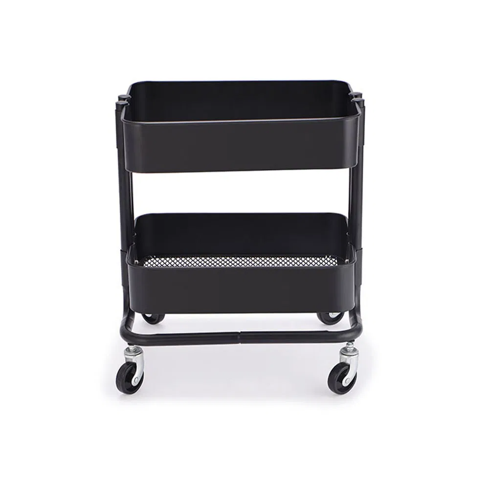 Xe đẩy đựng đồ nhà bếp/phòng tắm có thể gấp gọn và mở rộng, tiết kiệm không gian.