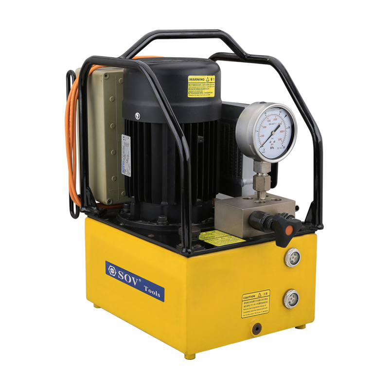 Bơm thủy lực điện áp suất cực cao 300 MPa kết hợp với xi lanh thủy lực