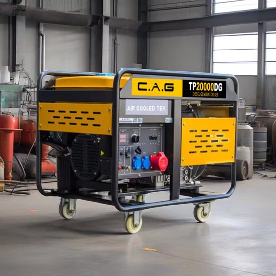 Máy phát điện diesel di động 15kW, 16kW, 17kW cho nguồn điện đáng tin cậy