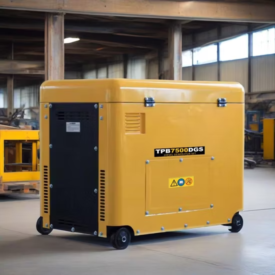 Máy phát điện dự phòng chạy bằng dầu diesel 5000W 5500W 6000W