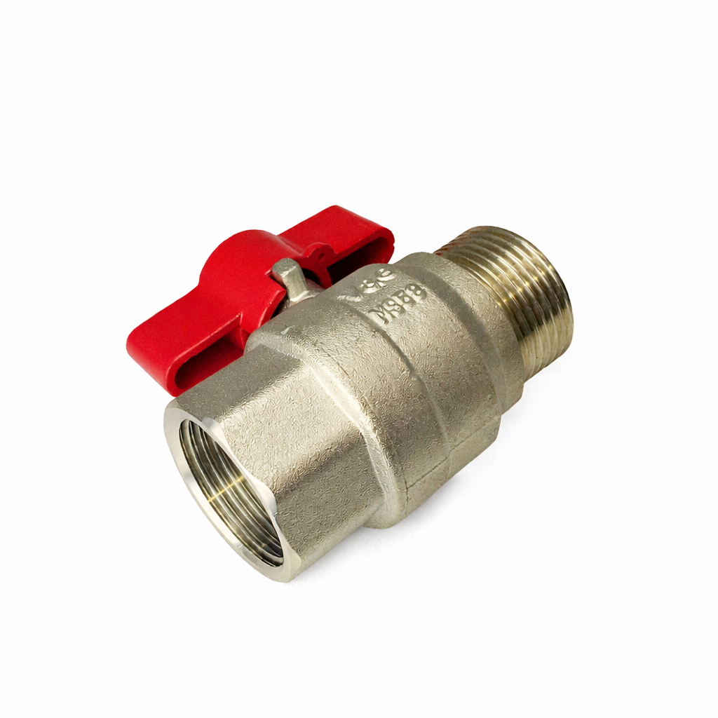 Van bi bằng đồng thau mạ niken