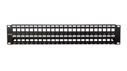 BẢNG CẮM DÂY MẠNG Patch Panel  UTP Keystone- 48 Port- Unloaded (Cat 5e,Cat 6 & Cat 6 A )