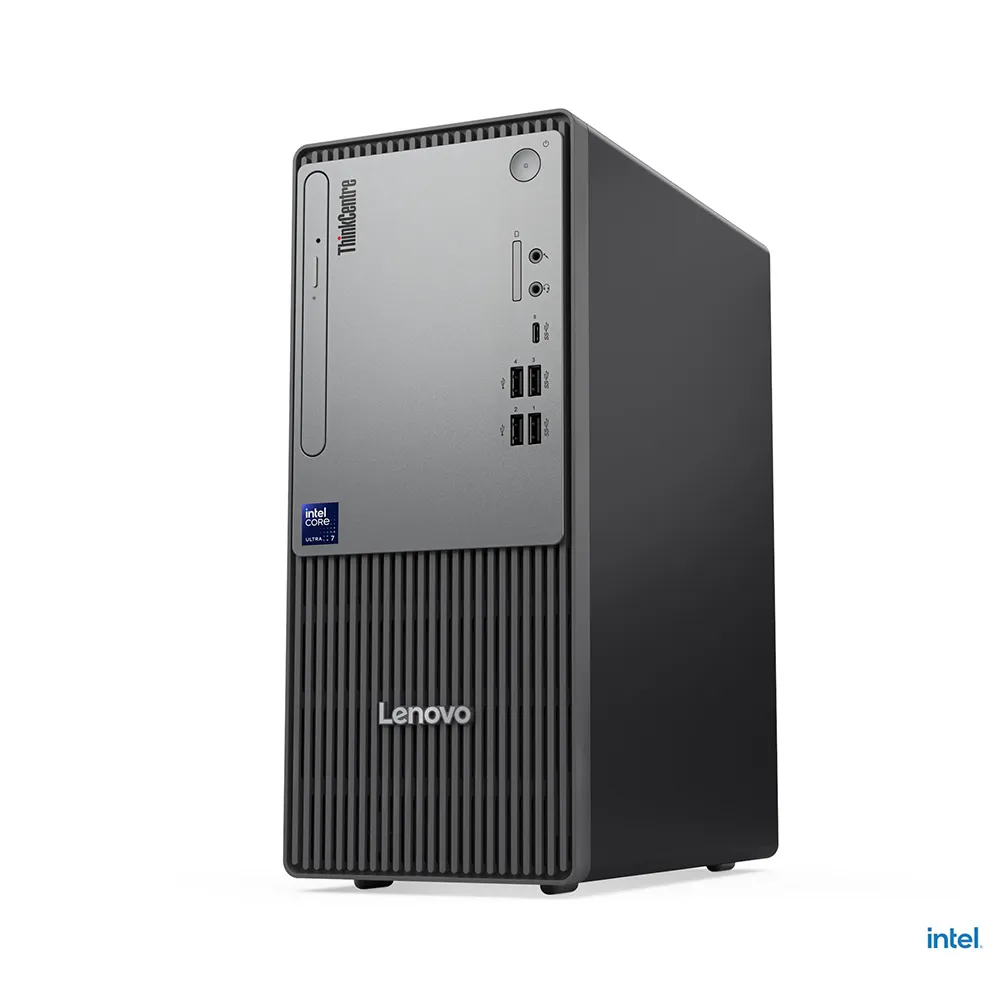 Máy tính để bàn đồng bộ Lenovo ThinkCentre neo 50t Gen 6 13BB0004VA (Intel Core Ultra 5 225/8GB/256GB/Intel Graphics/NoOS/Đen)