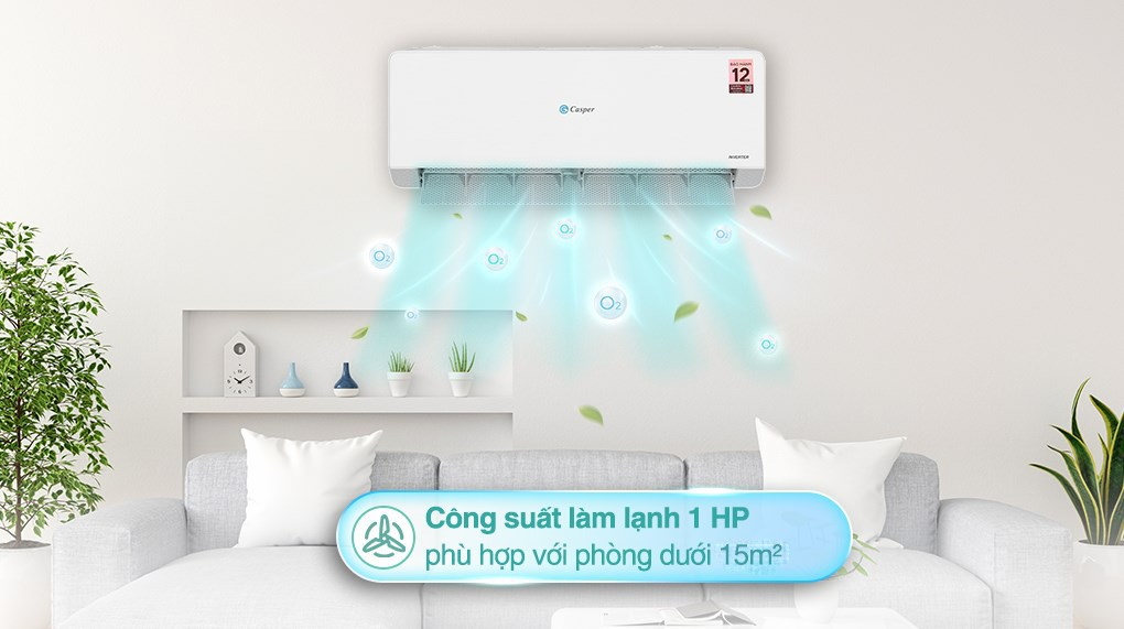 Máy lạnh Casper Inverter 1 HP QC-09IS36
