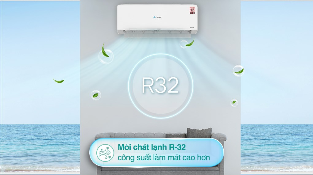 Máy lạnh Casper Inverter 1 HP QC-09IS36