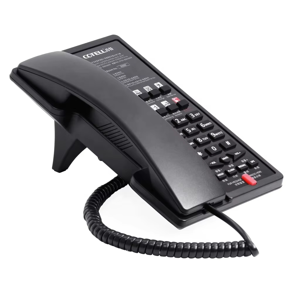 Điện Thoại Cotell Aurum 2082A Analogue 8 Button Corded Hotel Telephone AU2082A(1S)SP