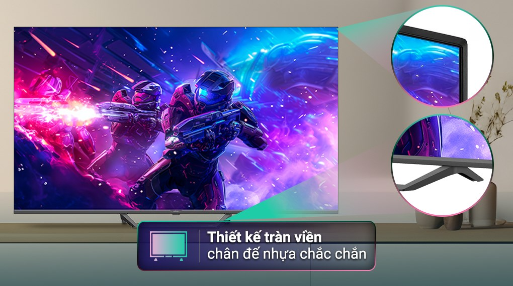 Google Tivi QLED Aqua 4K 55 inch AQT55S80EUX