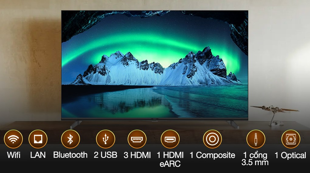 Android Tivi Aqua 4K 50 inch AQT50K800UG