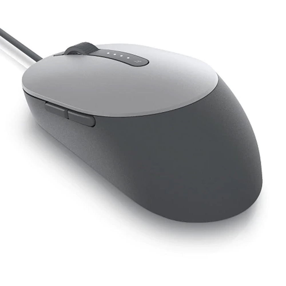 Chuột máy tính Dell Laser Wired MS3220 (Titan Gray) bảo hành chính hãng 12 tháng