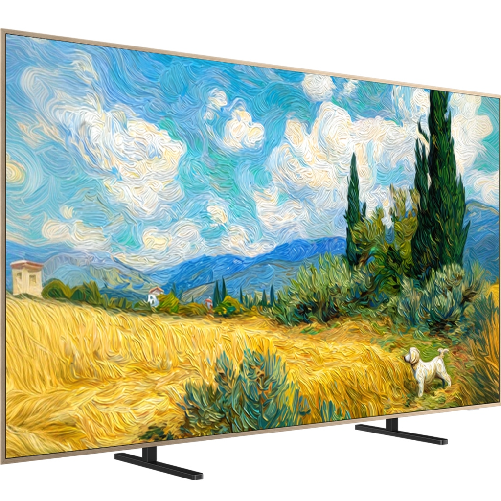 Google Tivi QD-Mini LED TCL 4K 55 inch 55A400 Pro Đen