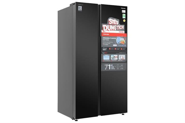 Tủ lạnh Toshiba Inverter 711 lít Side By Side GR-RS910WI-PMV(06)-MG