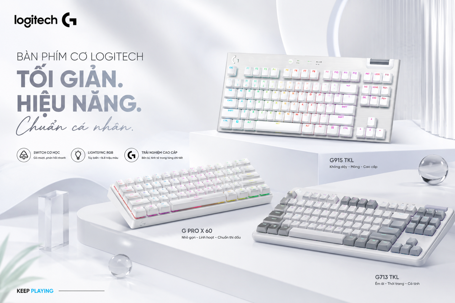 Bàn Phím cơ logitech