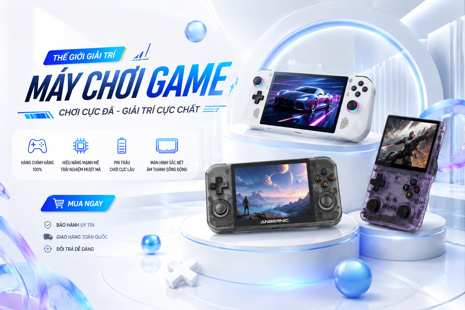 Banner Máy Chơi Game